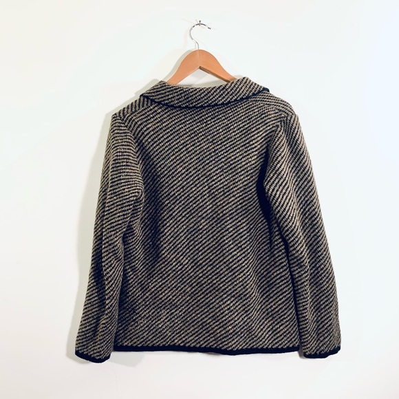 NEW Maryline Vintage Stripe Sweater Blazer - Picture 2 of 5